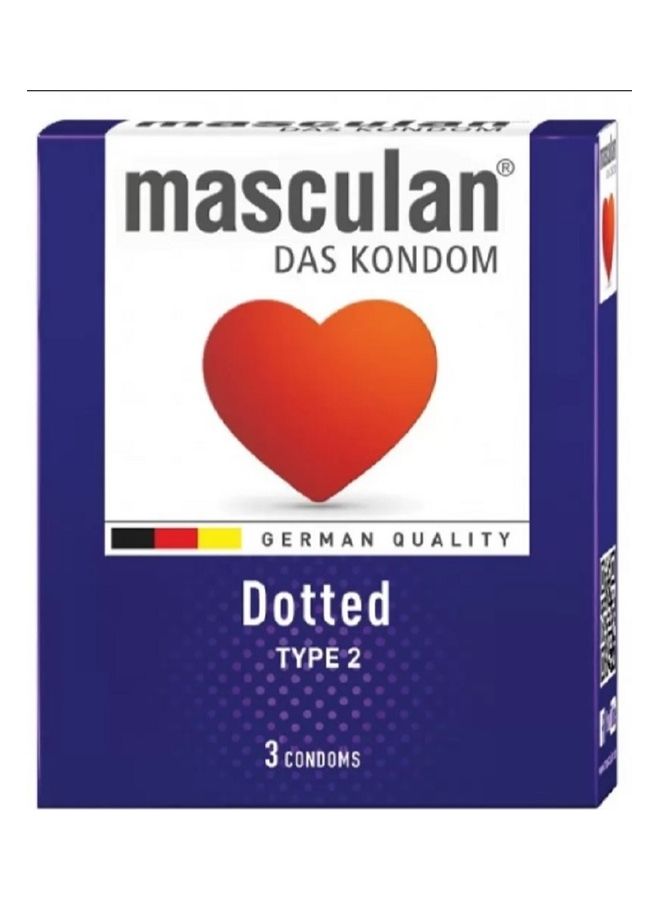 masculan - Dotted Condom Type 2 - Image 1