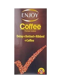 ENJOY PACK OF 2-12-Piece Coffee Condom  - Image 2