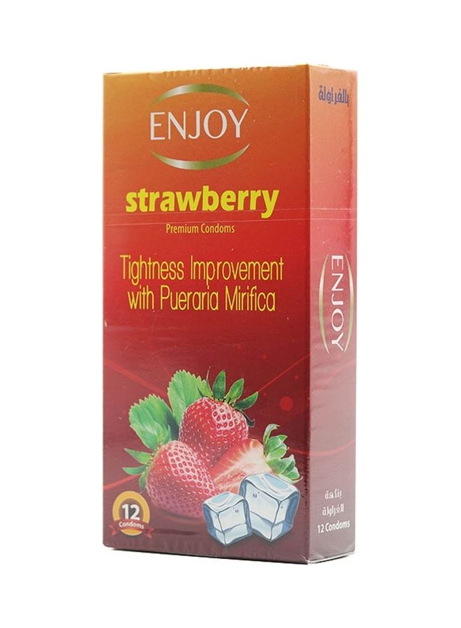 Pack Of 2-Strawberry Premium Condom 12 Count - v1663583845/N53351386A_2