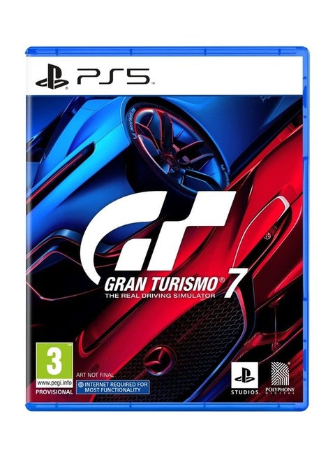 لعبة الفيديو "Gran Turismo 7 Standard Edition" - إصدار عالمي - من ألعاب السباق - بلايستيشن 5 (PS5)