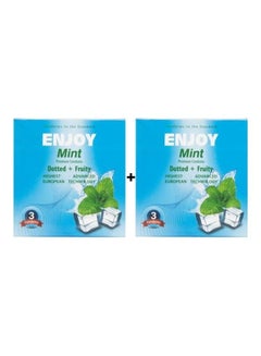 ENJOY Packof 2-3-Piece Condoms - Mint Flavour  - Image 1