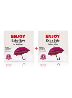 ENJOY PACK OF 2-3-Piece Condoms Extra Safe  - Image 1