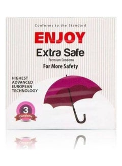 ENJOY PACK OF 2-3-Piece Condoms Extra Safe  - Image 2