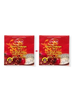 ENJOY Pack Of 2 - 3 Pieces Condoms Warm Challenger  - Image 1
