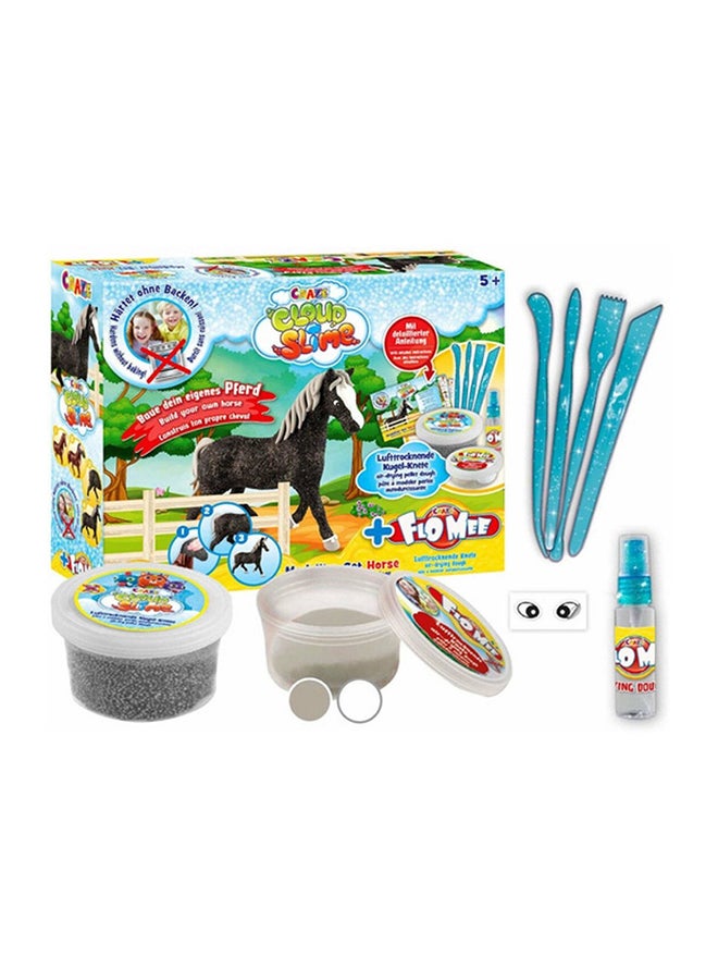 CRAZE Cloud Slime Meets Flo Mee Horse Set 26x20x7cm - Image 3