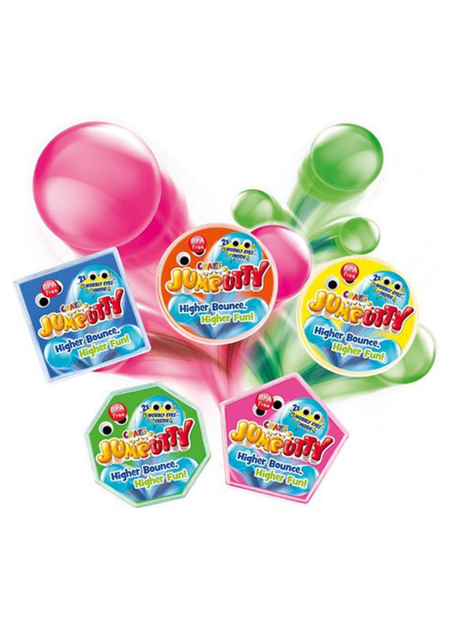 CRAZE Jumputty Intelligent Colored Plasticine 4X 15g Bouncy Modeling Clay Modeling Clay Creative Crafts For Kids Assorted Style May Vary 1 Piece  - Image 3