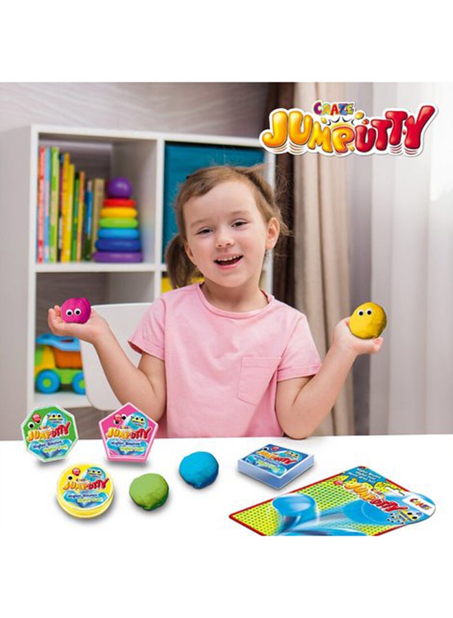 CRAZE Jumputty Intelligent Colored Plasticine 4X 15g Bouncy Modeling Clay Modeling Clay Creative Crafts For Kids Assorted Style May Vary 1 Piece  - Image 5