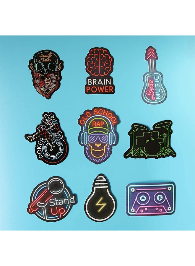 Generic - 50-Piece Waterproof Self Adhesive Cool Vinyl Decal Graffiti Sticker Set - Image 1