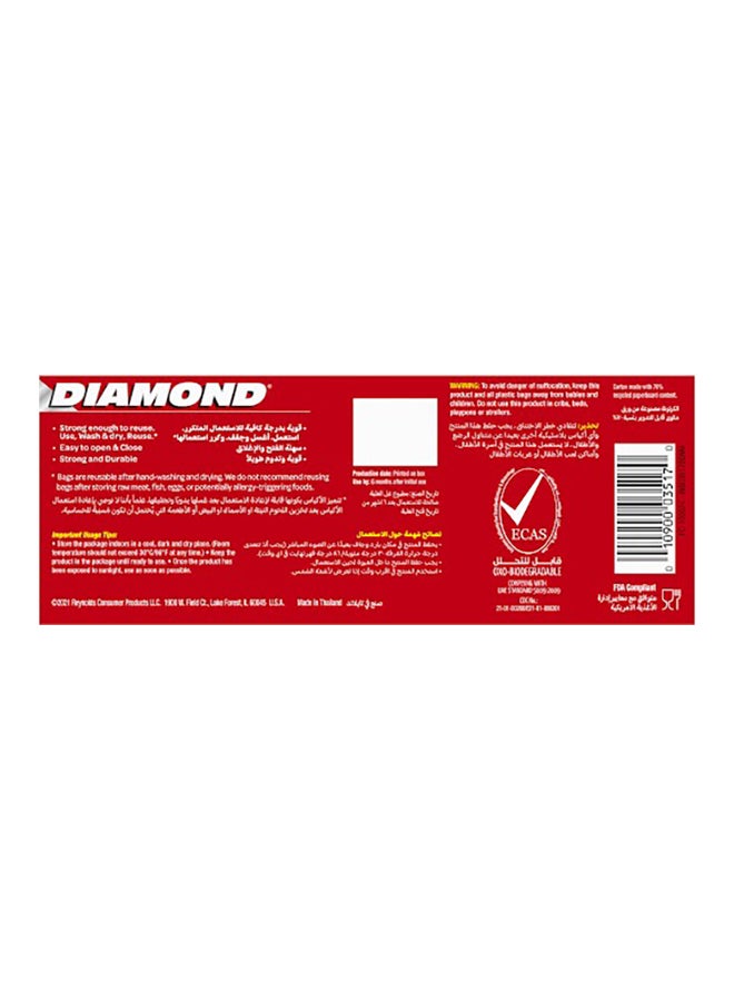 Diamond - Ultra Strong Bag Sandwich 100 Pieces - Image 1