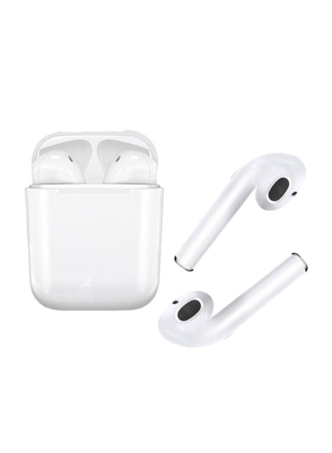 Stereo Bluetooth Wireless In-Ear Earbuds With Charging Box White