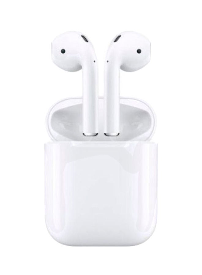 Stereo Bluetooth Wireless In-Ear Earbuds With Charging Box White