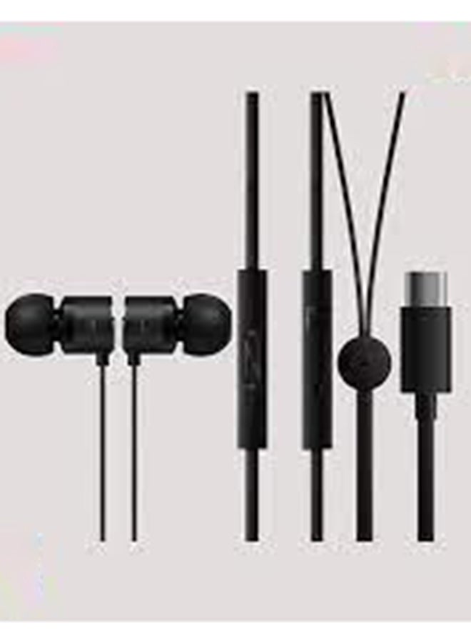 OnePlus - Type-C In-Ear Bullet Headphone Black - Image 1