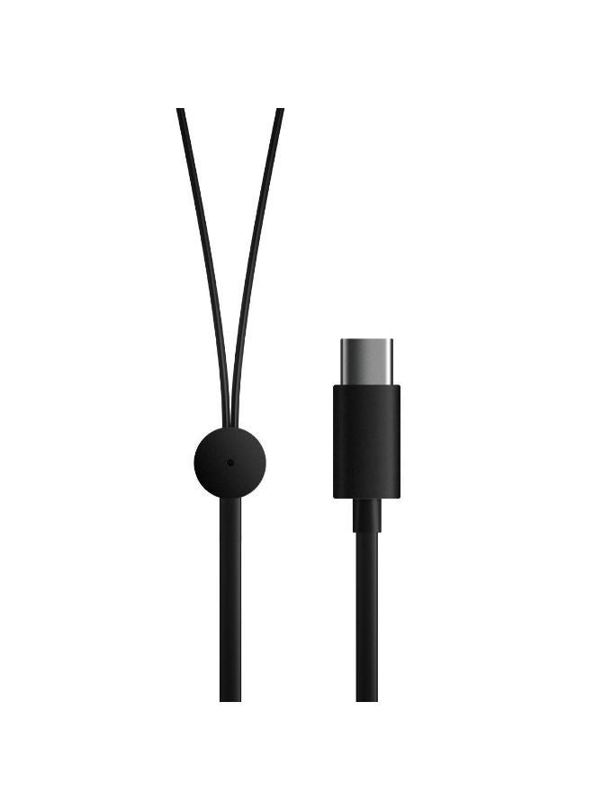 OnePlus - Type-C In-Ear Bullet Headphone Black - Image 1