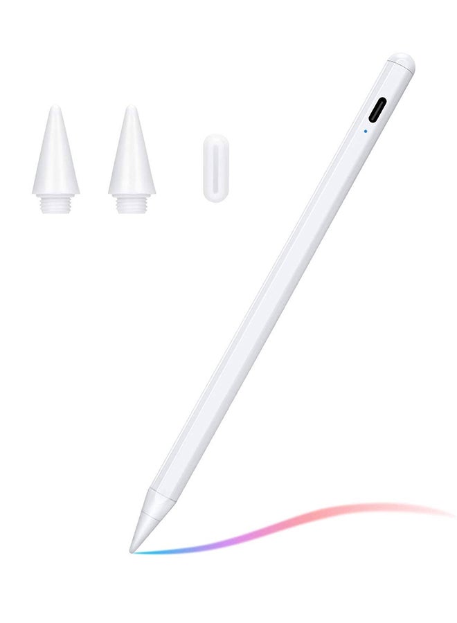 GOOJODOQ - Superfine Nib Active Capacitive Stylus Pen Silver - Image 1