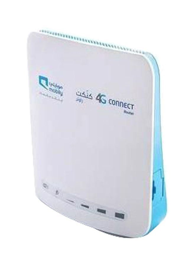 Mobily - 4G Connect Router White/Blue - Image 1