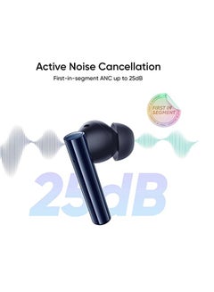 realme Buds Air 2 Wireless In-Ear Earphones With Charging Case Black  - Image 5