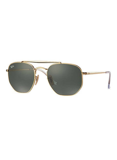 Men's Marshal Hexagon Sunglasses - RB3648 001 54 - Lens Size: 54 mm - Gold/Arista