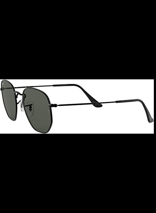 Ray-Ban Polarized Hexagon Sunglasses- 3548 002 58 Polarized - Lens Size: 51 mm - Black  - Image 5