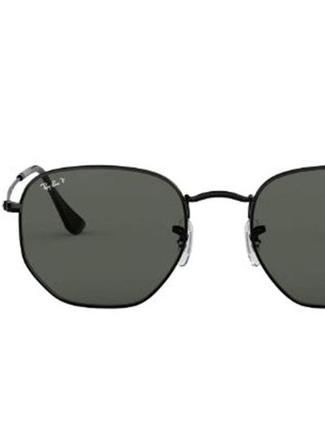 نظارة شمسية بإطارٍ سداسي وعدساتٍ مستقطبة - طراز RB3548N 001 - مقاس العدسة: 51 مم - لون أسود