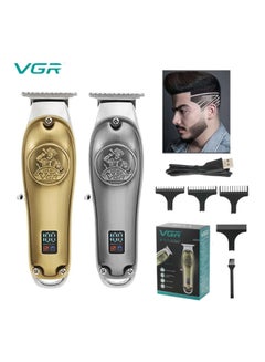 VGR V-920 Professional Hair Trimmer For Men Haircut LED Digital Display Multicolor  - Image 2