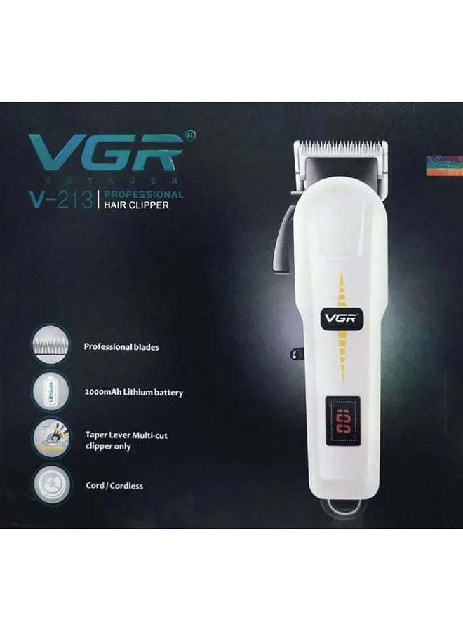 VGR - V-213 Professional Hair Clipper Multicolor - Image 1