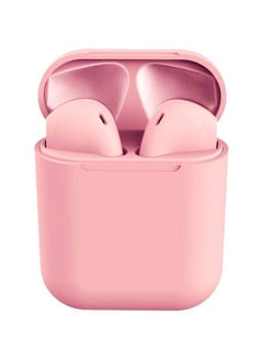 Inpods 12 Bluetooth In-Ear Earphones With Mic And Charging Case Pink