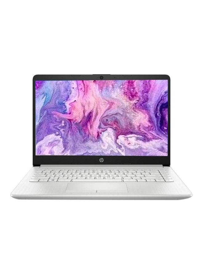 HP 14s-cf2050TU Laptop With 14-Inch HD Display, Celeron N4020 Processor/4GB RAM/64GB eMMC/Windows 10 Home S Mode/Intel UHD Graphics 600 English/Arabic White  - Image 1