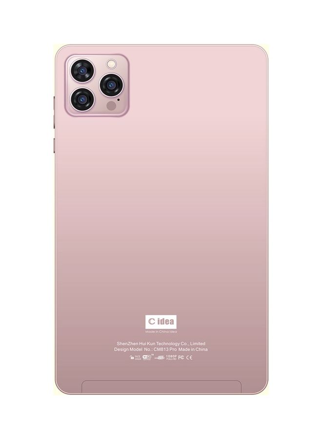 C idea - 5G Android Tablet CM813 Pro 8 Inch Zoom Supported Smart Tab with Quad Core CPU Bluetooth Wifi Silicon Protective Case cover and Many Gift (Pink) - Image 1