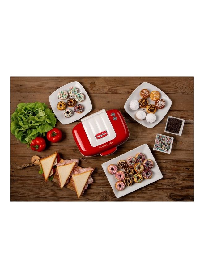 Ariete 3 In 1 Sandwich Maker 700.0 W 1972RD Red  - Image 3