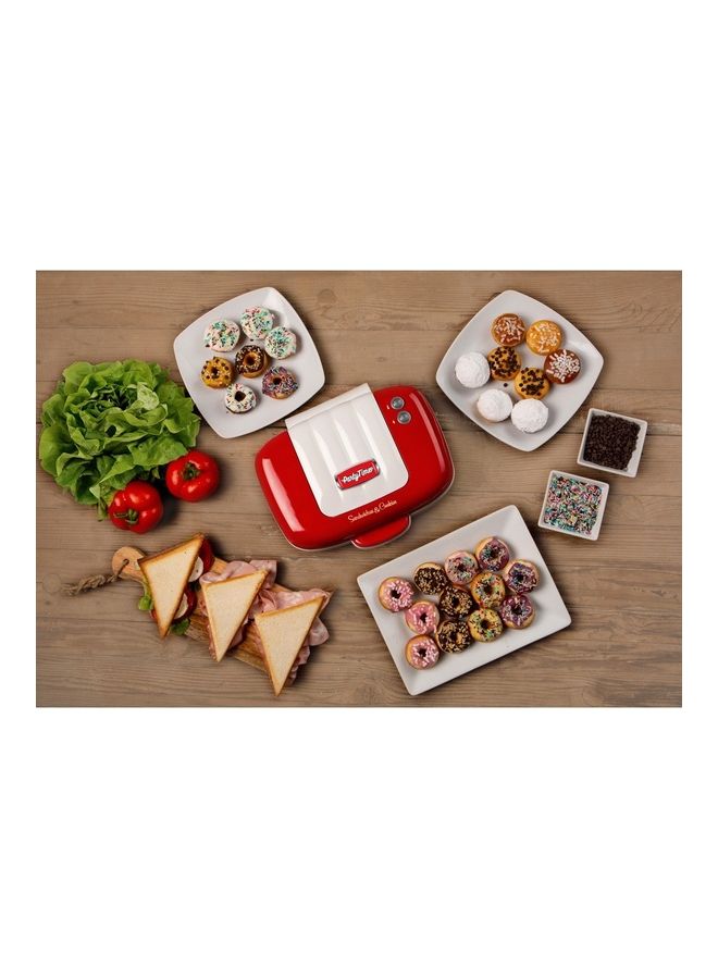 Ariete 3 In 1 Sandwich Maker 700.0 W 1972RD Red  - Image 5