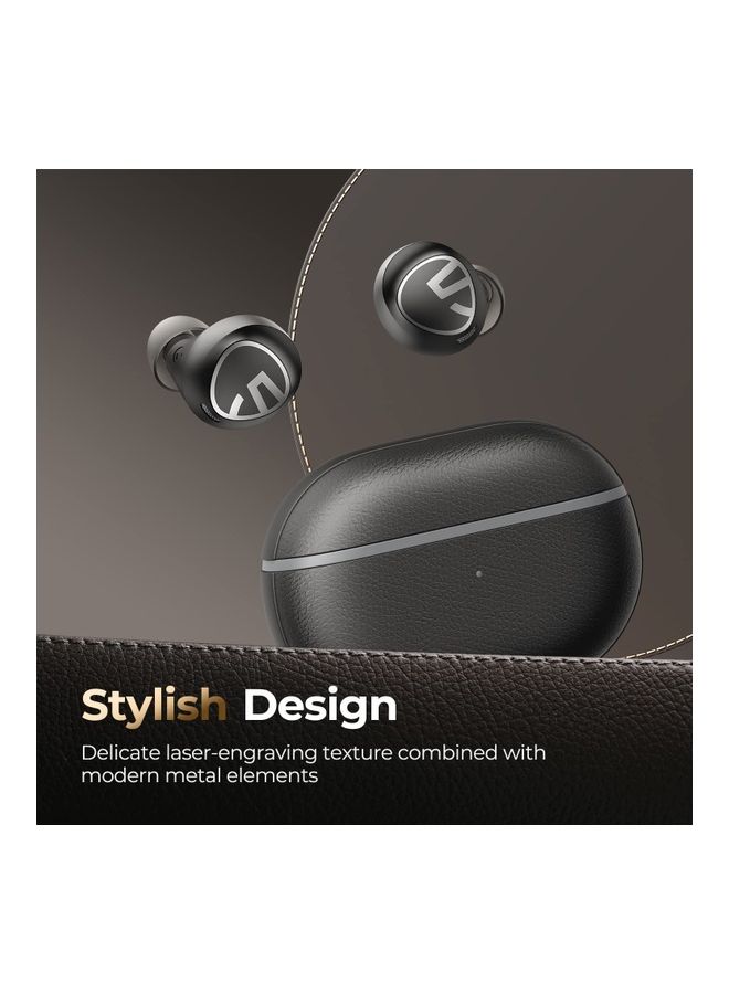 SoundPEATS - Free2 Classic Wireless In-Ear Earbuds With Charging Case Black - Image 1