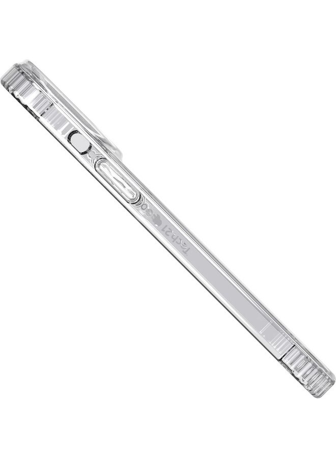 tech21 Evo iPhone 14 Pro Max Case Cover With Magsafe And 12 Feet Drop Protection Crystal Clear  - Image 4