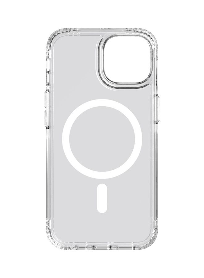 tech21 Evo Clear iPhone 14 Case Cover with MagSafe and 12 Feet Drop Protection - Crystal Clear Crystal Clear  - Image 2