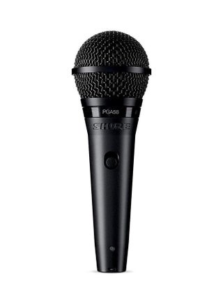PGA58-QTR Cardioid Dynamic Vocal Microphone with XLR-to-1/4" Cable PGA58-QTR-E Black - v1663659056/N53351711A_1