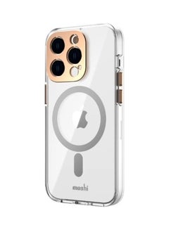 Moshi iGLAZE Apple iPhone 14 Pro 6.1" Case with MagSafe & Cam Cover - Sunset Gold  - Image 2