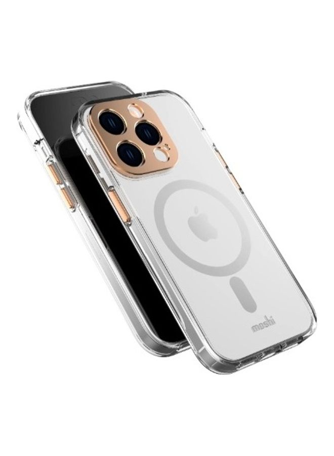 Moshi - iGLAZE Apple iPhone 14 Pro 6.1" Case with MagSafe & Cam Cover - Sunset Gold - Image 1