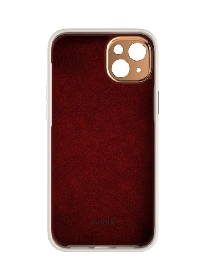 Moshi - NAPA Apple iPhone 14 Plus 6.7" Case with MagSafe & Cam Cover - Serene Gray - Image 1
