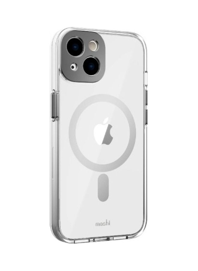 Moshi - iGLAZE Apple iPhone 14 6.1" Case with MagSafe & Cam Cover - Meteorite Gray - Image 1