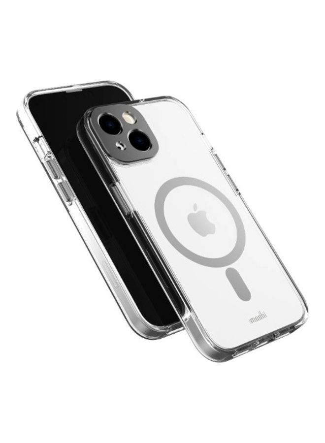 Moshi - iGLAZE Apple iPhone 14 6.1" Case with MagSafe & Cam Cover - Meteorite Gray - Image 1