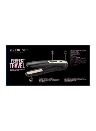 Perfect Travel Hair Straightener Pink/Black/White - v1663667912/N39032630A_1