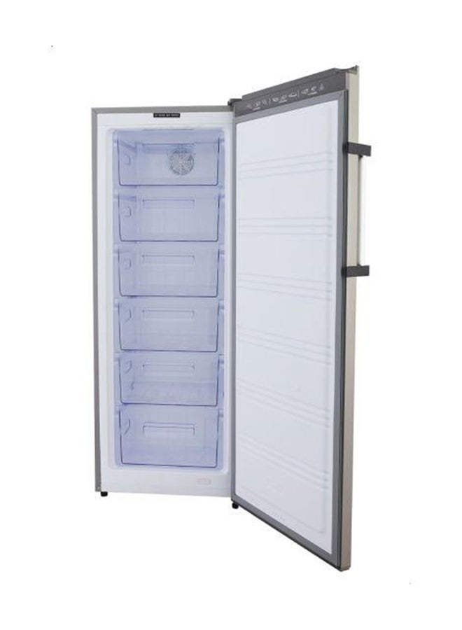 فريش ديب فريزر رأسي بعناصر تحكم تعمل باللمس بلون ستانلس من 6 أدراج 900 W FNU-MT270T(ND) فضي  - Image 1