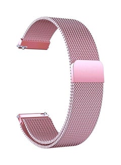 MARGOUN Samsung Galaxy Watch 5 / Galaxy Watch 5 Pro Band Milanese Stainless Steel Strap 20mm Compatible with Galaxy Watch5 (44mm/40mm) Galaxy Watch5 Pro (45mm) Rose Pink  - Image 2