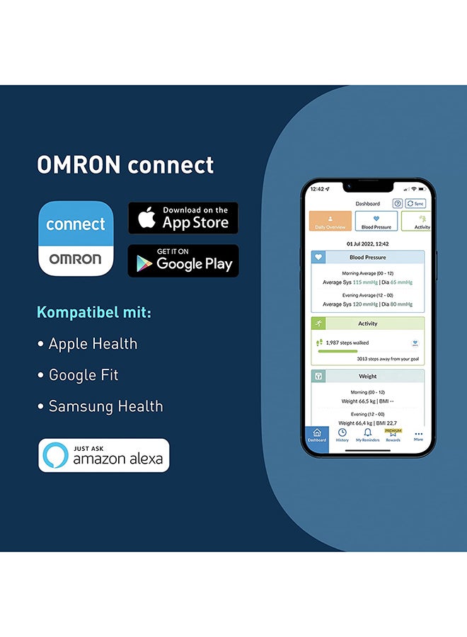 Omron - EVOLV Smart Home Blood Pressure Monitor - Image 1