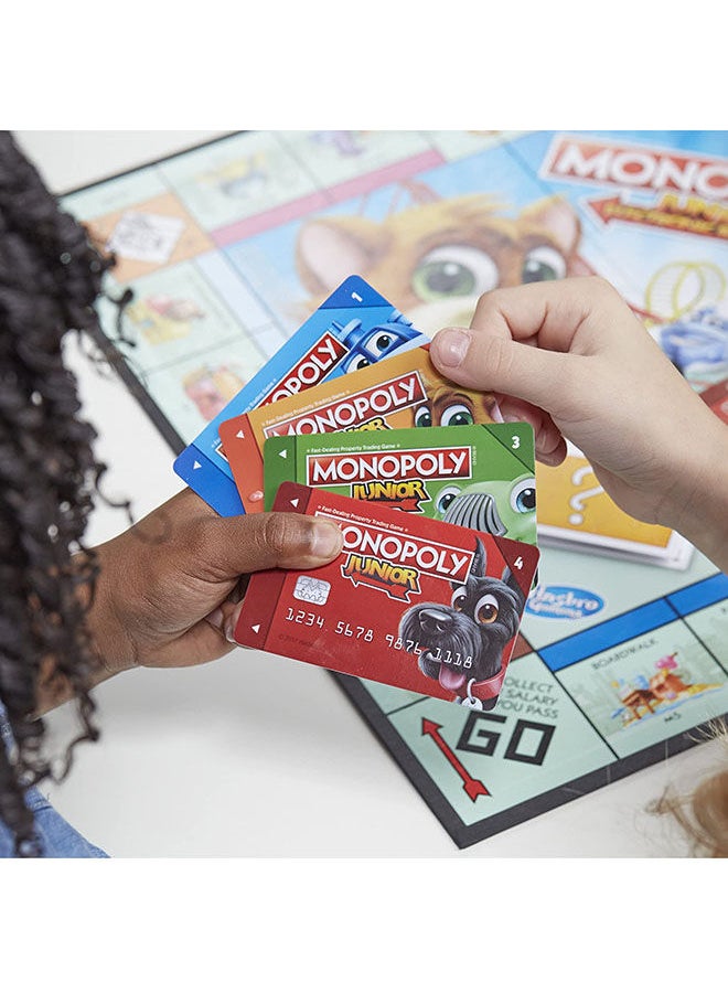 Monopoly - Junior Electronic Banking Hasbro games For Kids Indoor Home Game 2 To 6 Players - Image 1