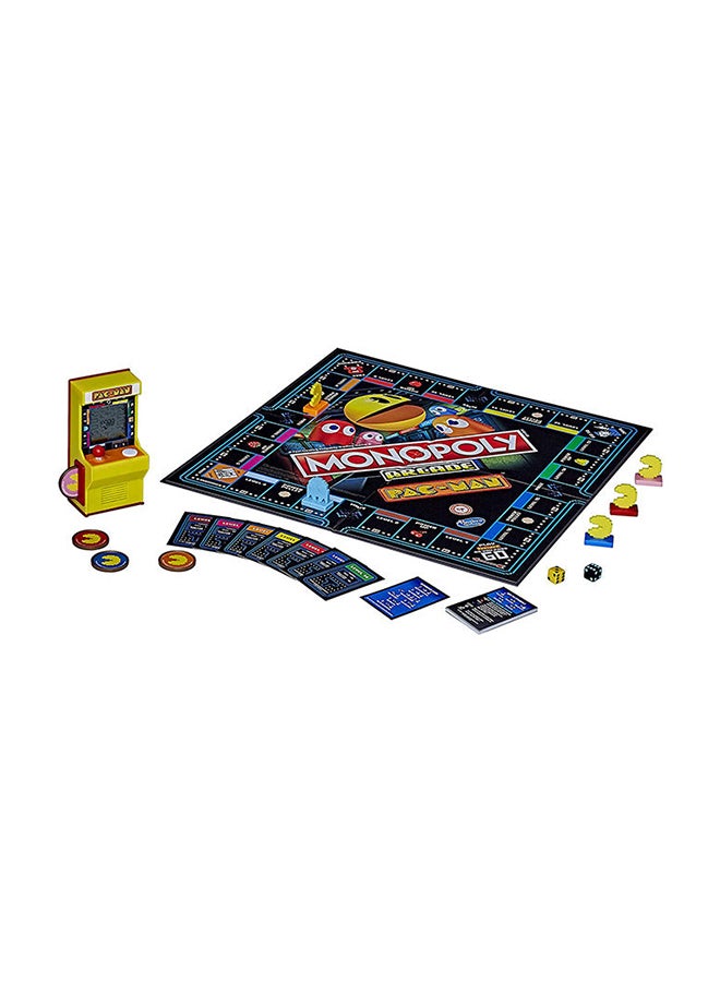 Arcade Pac-Man Game Monopoly Hasbro Board Game For Kids Ages 8 And Up Includes Banking And Arcade Unit For Adults And Teens Indoor Home Game 2 To 6 Players