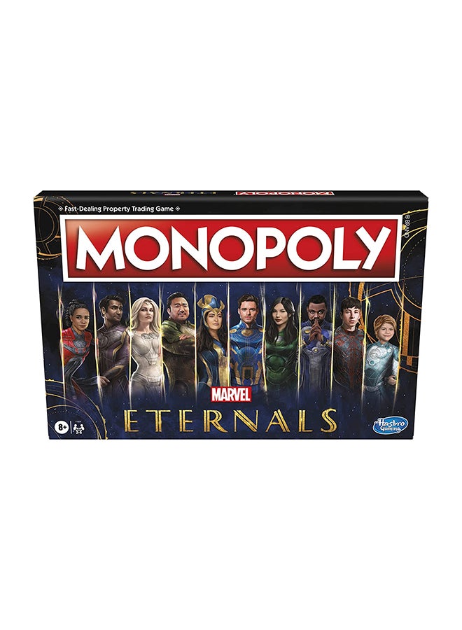 Monopoly Marvel Studios Eternals Edition Hasbro Board Game for Marvel Fans, Game for 2-6 Players, Kids Ages 8 and Up For Adults And Teens Indoor Home Game  - Image 3