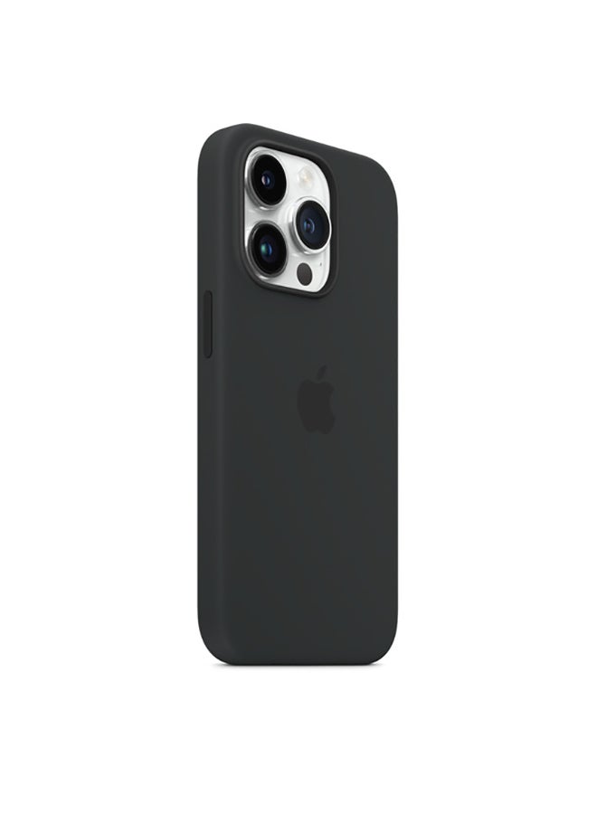Apple iPhone 14 Pro Silicone Case with MagSafe Midnight - Image 2