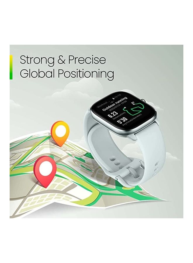 Amazfit - GTS 4 Mini Smart Watch, Alexa Built-in, GPS, Fitness Tracker, Heart Rate Blood Oxygen Monitor, Android Phone iPhone Compatible Mint Blue - Image 1