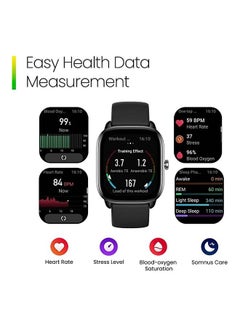 Amazfit GTS 4 Mini Smart Watch, Alexa Built-in, GPS, Fitness Tracker, Heart Rate Blood Oxygen Monitor, Android Phone iPhone Compatible Mint Blue  - Image 3