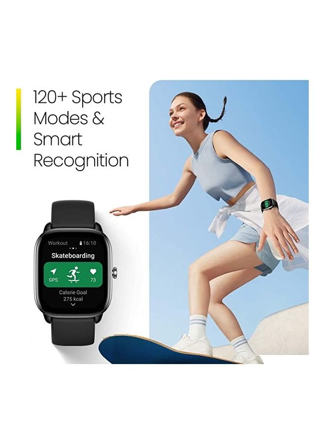 Amazfit - GTS 4 Mini Smart Watch, Alexa Built-in, GPS, Fitness Tracker, Heart Rate Blood Oxygen Monitor, Android Phone iPhone Compatible Mint Blue - Image 1